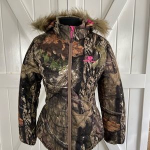 Mossy Oak camouflage jacket size medium